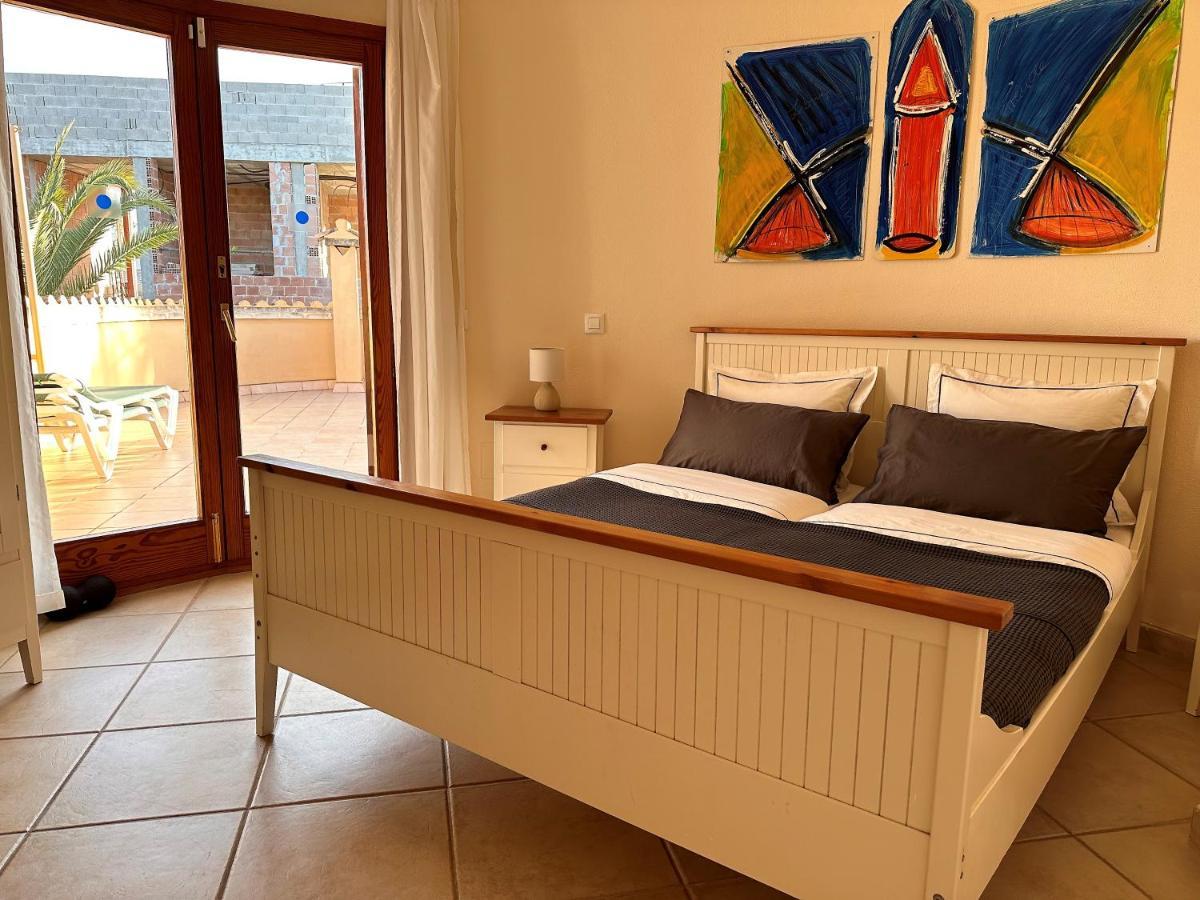 Villa Sanchez In Strandnahe Mit Pool, Jacuzzi, Klima, Wifi, Gas Bbq Santanyi Luaran gambar